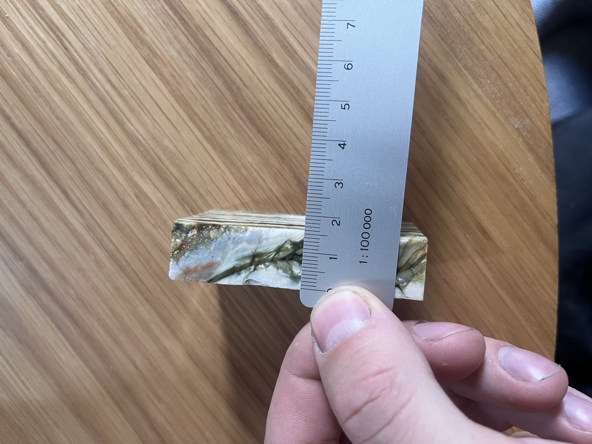 Messer: Stabilisierter Mammutbackenzahn – Gebraucht aus Lauterbrunnen von jul_5jfm 4