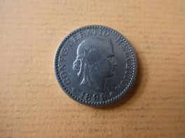 Schweiz 1899, 20 Rappen
