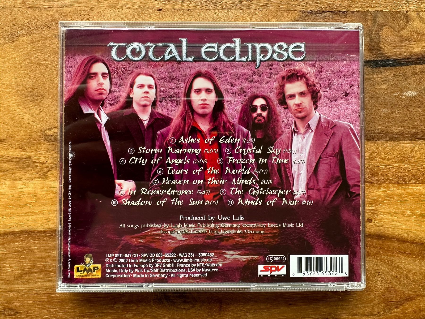 CD: Total Eclipse - Ashes Of Eden (NM) – Usato da Horgen venduto da flyingpenguin2000 2