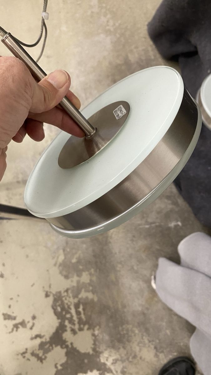 Lustres & lampes de plafonds: Design Halogen Deckenleuchte – D'occasion à Ottenbach par Eggi153 1