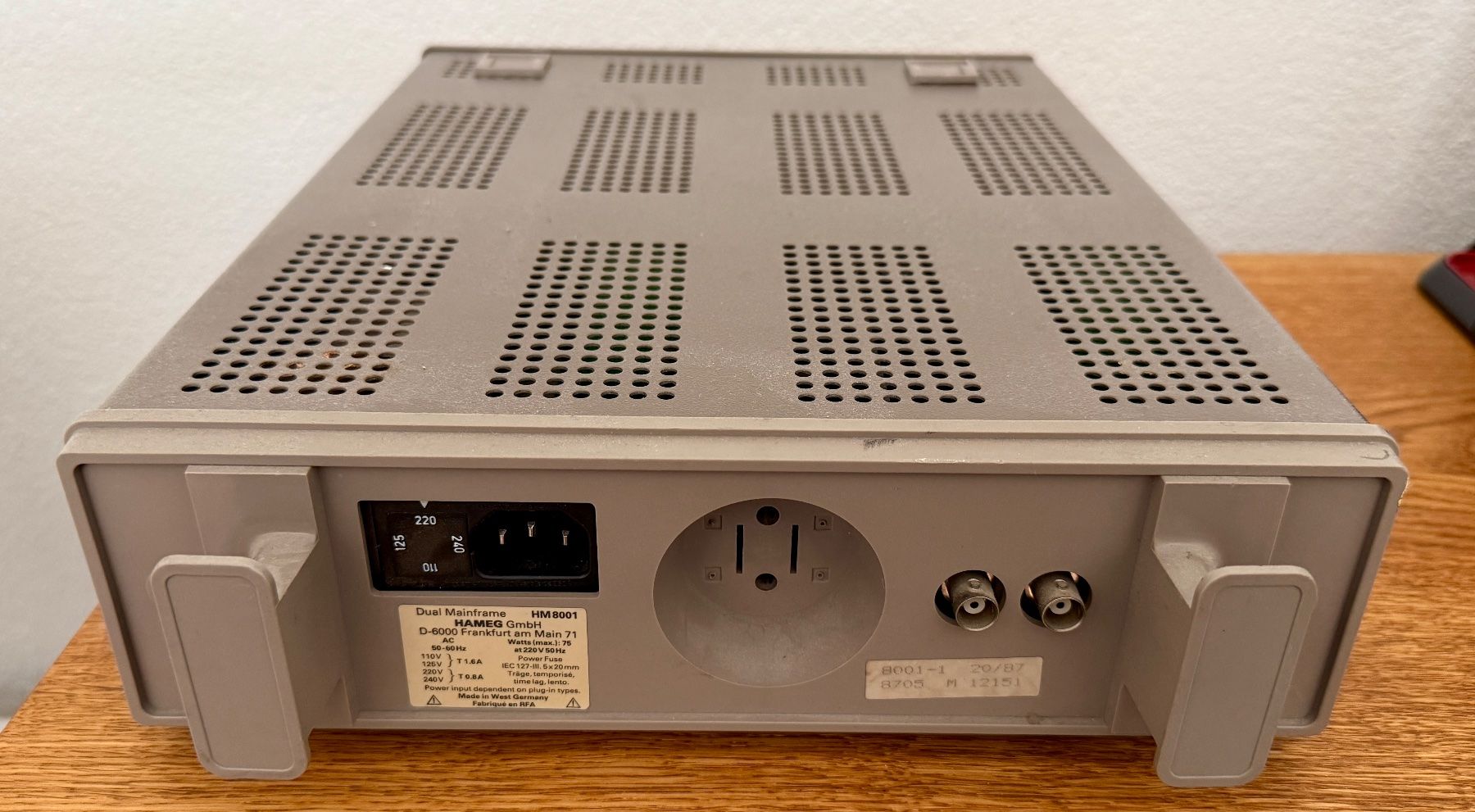 Misurare: Hameg Modular System mit Pulse Generator und Netzteil – Usato da flums venduto da mgpc28 5