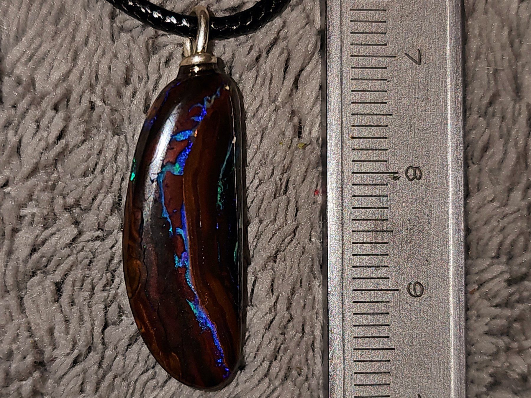 Anhänger: Australischer (Koroit) Opal Silber Anhänger – Neu und originalverpackt aus Uerkheim von Winwinner 4