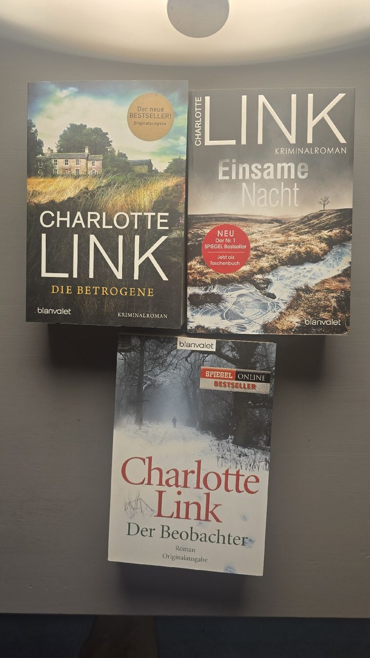 Libri: Charlotte Link Kriminalromane 3 Stk.  – Usato da Wohlen AG venduto da jan_9l9q