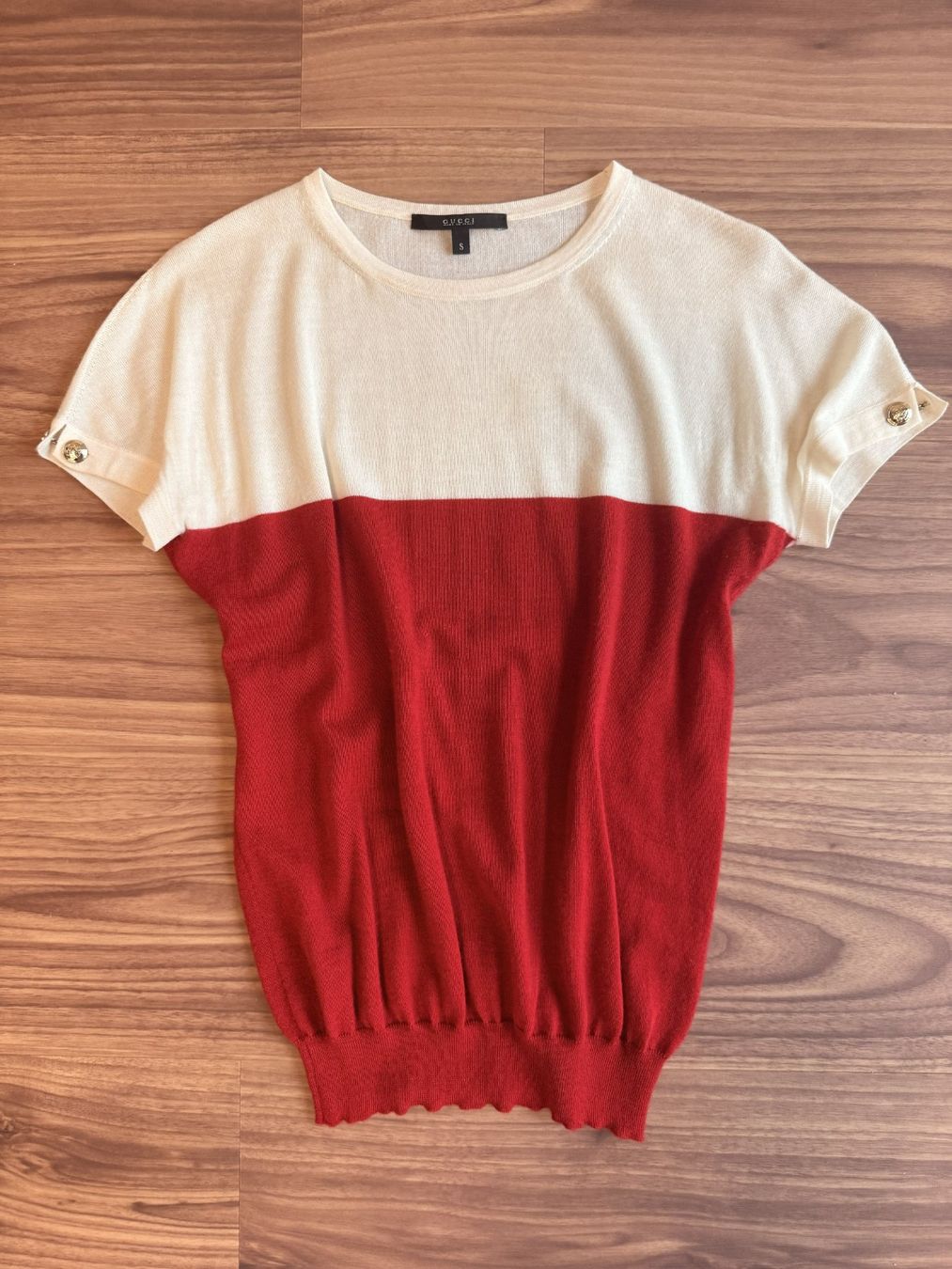 Kleiderpakete: Damen Bluse & kurzarm Pullover Gucci – Gebraucht aus Weisslingen von Gepy1 6