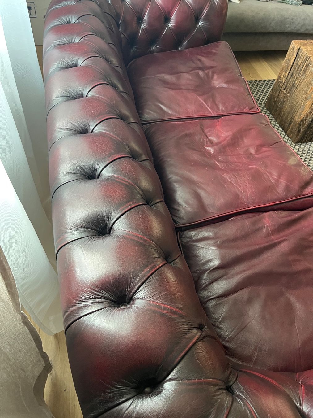 Divani: Chesterfield-Sofa / Ledersofa / Top-Zustand – Usato da Obfelden venduto da User500 5