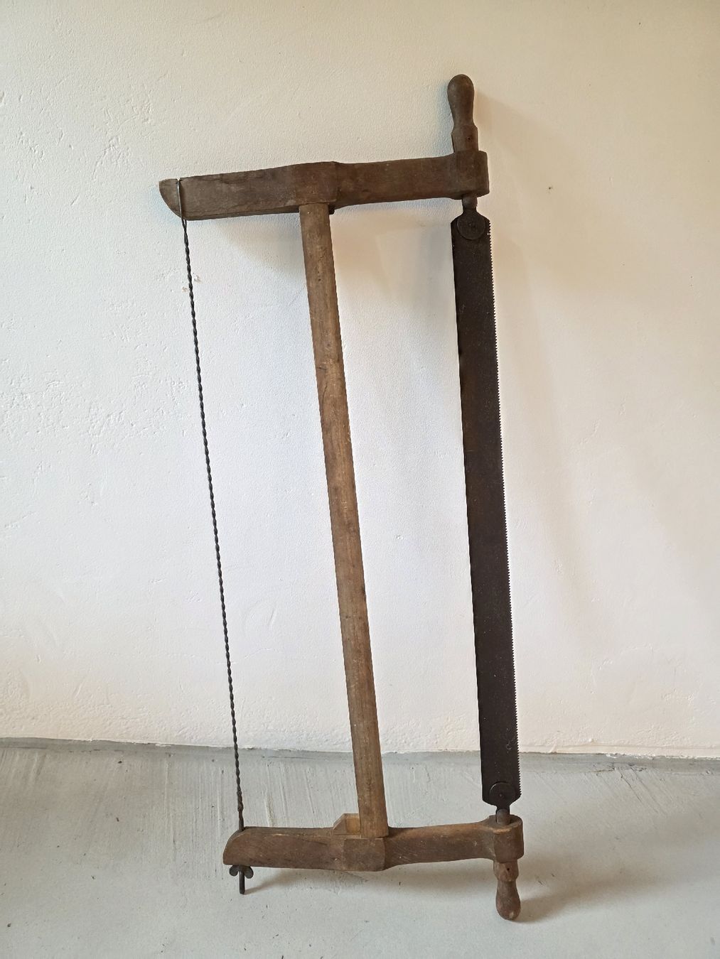 Seghe: Antike Handsäge / Spannsäge – Usato da Uster venduto da Cruleye 2