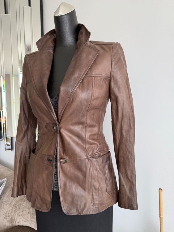 Lederjacke Lederblazer Jacke, XS (Gebraucht) in Altendorf für CHF