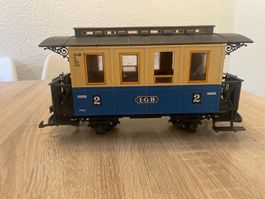LGB Personenwagen 2. Klasse – blau/beige