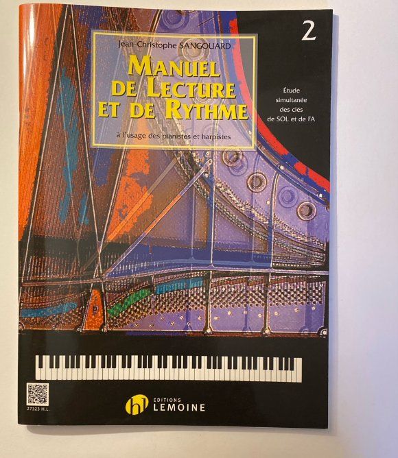 Livres: Manuel de lecture et de rythme vol 2 – Neuf (Voir description) à Bex par Bpiece