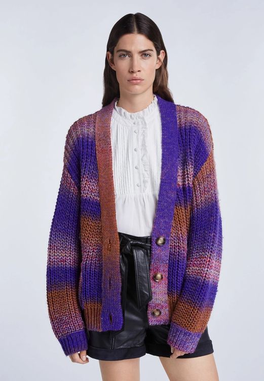 Zeagoo Damen Strickjacke Langarm - Lässiger Cardigan Mit Knöpfen Für Herbst & Winter