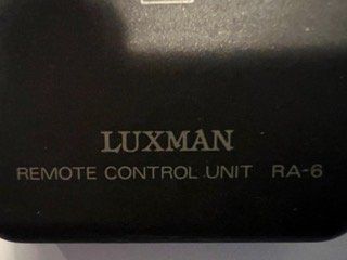 Luxman Fernbedienungen: Luxman RA-6 Fernbedienung – Gebraucht aus Bazenheid von Ruediloosli 2