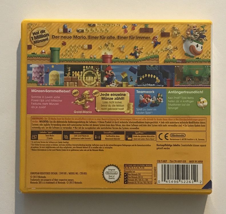 3DS - New Super Mario Bros 2 (Gebraucht) in Allschwil für CHF 14.9 ...