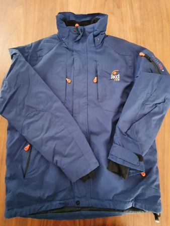 Winterjacke blau