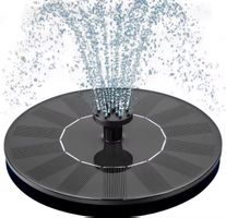 Petite Fontaine solaire avec filtre neuve