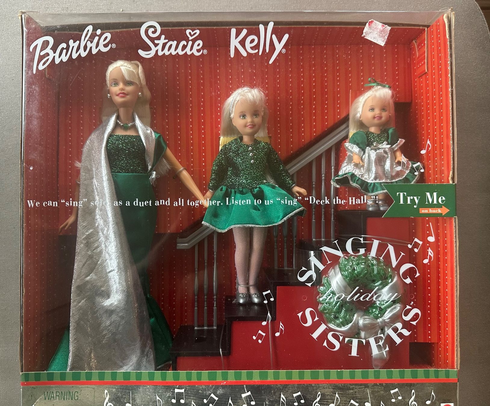 Barbie Stacie Kelly Singing Holidays Sisters 2000, Neu, OVP (Neu und ...