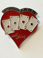1 Pin Latterbach Jass "mit Härz"