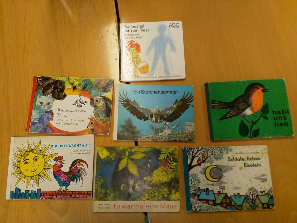 Rarität Vintage 7 Bilderbücher aus der ehemaligen DDR Kaufen auf Ricardo