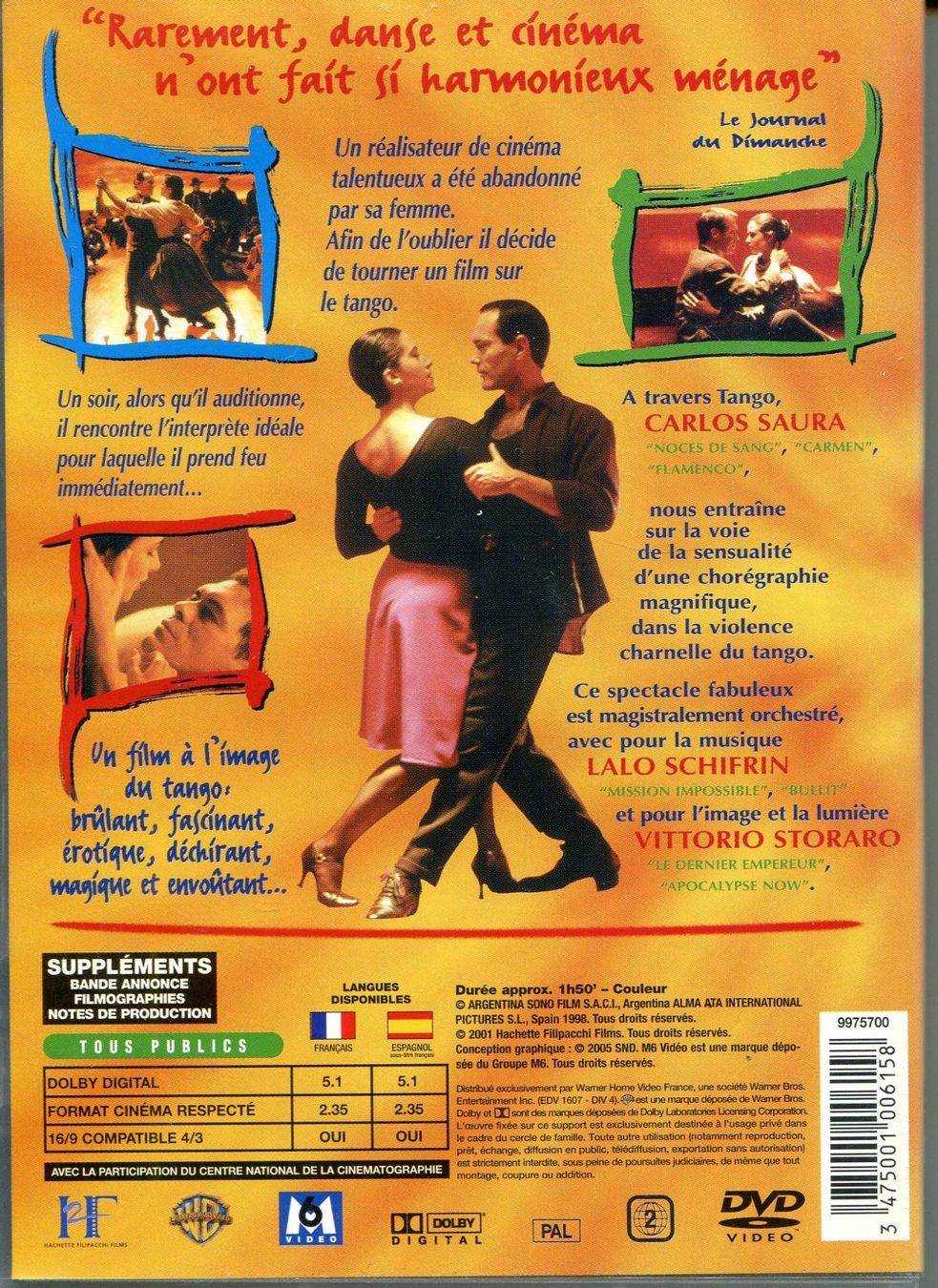Tous les DVDs: TANGO  -  DVD – D'occasion à Les Avants par soyouz63 1