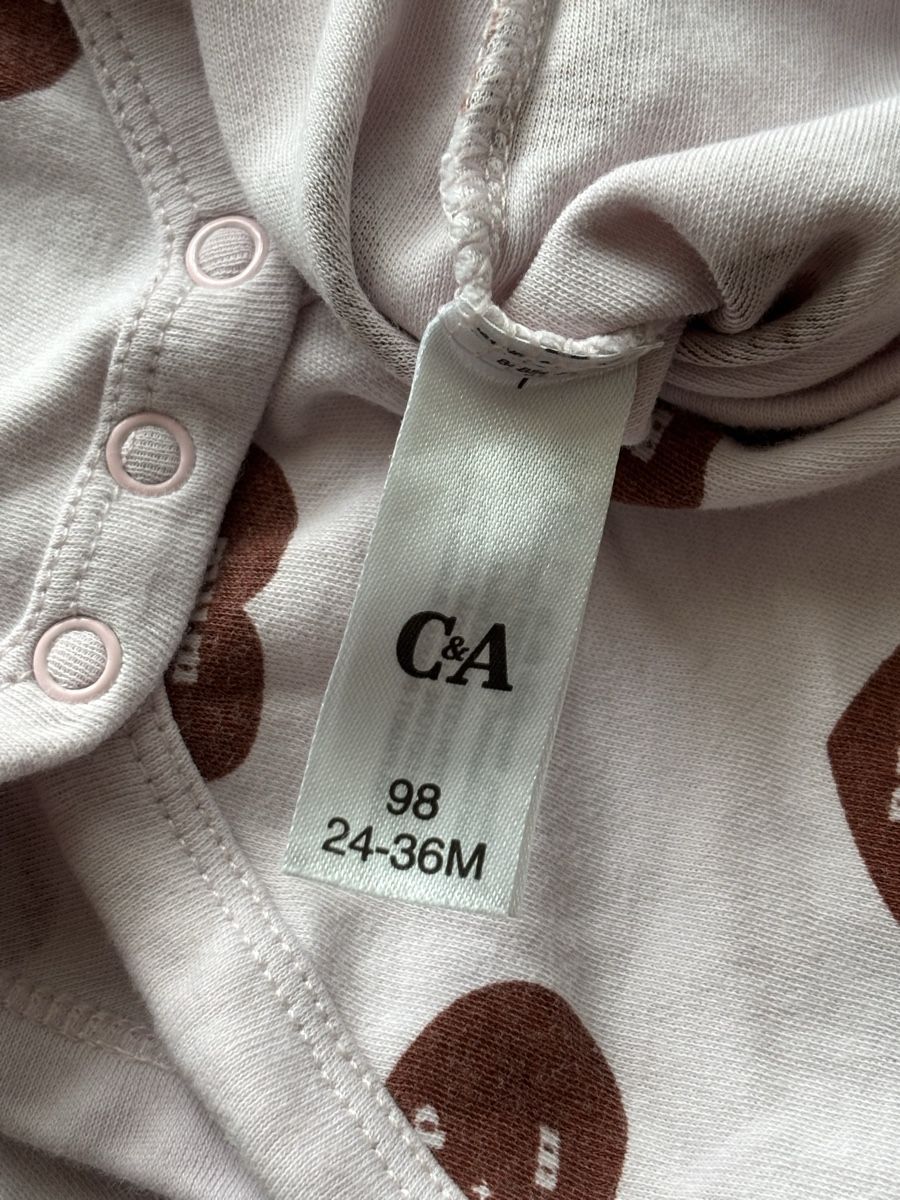 C&A Unterwäsche: C&A Langarmbody Gr. 98 – Gebraucht aus Jegenstorf von Annina0506 1