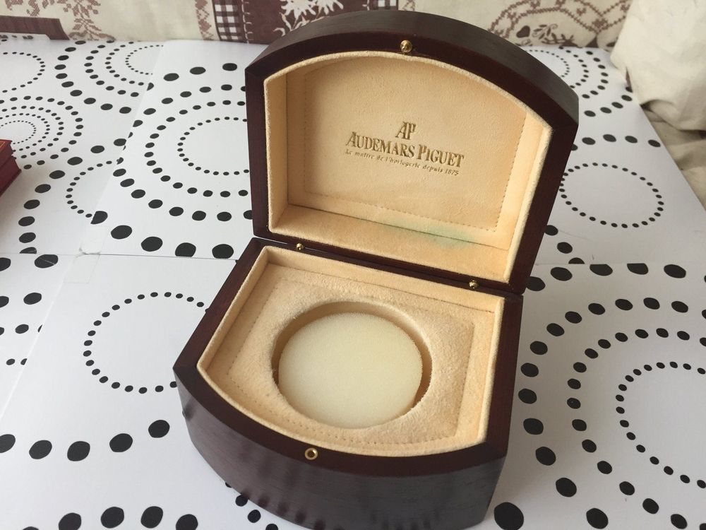 Boîte En Bois Audemars Piguet 1996 - Écrin Vintage Pour Montre (Occasion)