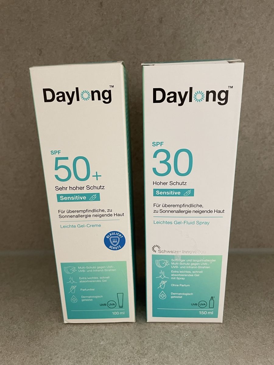 Protezione solare: Daylong Sonnencreme 30 und 50 – Nuovo e nell'imballaggio originale da Unterägeri venduto da sen_5yzr