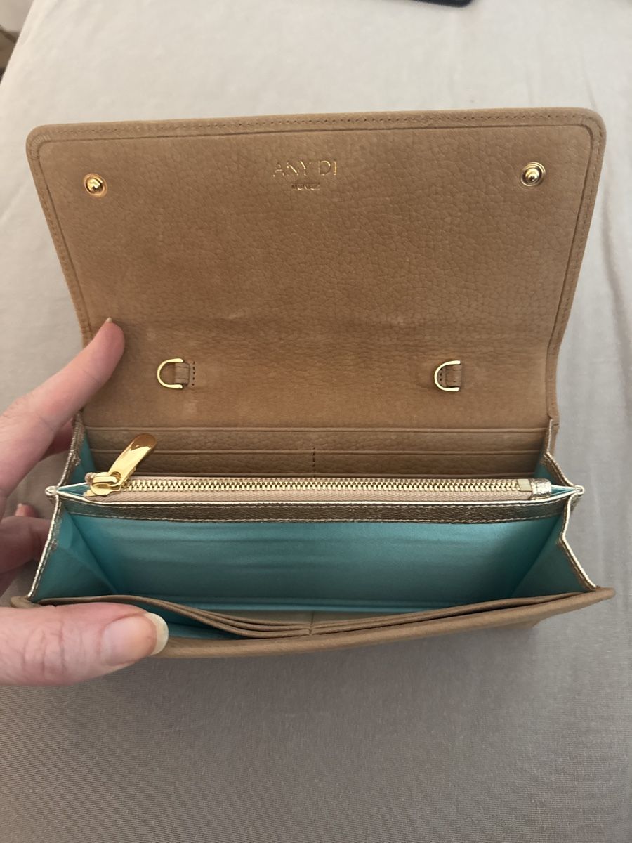 Koffer & Taschen: ANY DI Geldbeutel Nubukleder braun – Gebraucht aus Meilen von vic_9wmf 1