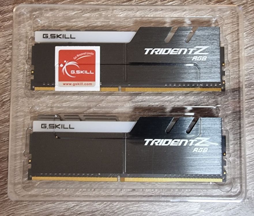 G.Skill Trident Z RGB 2x8GB 3200MHZ CL14 | Kaufen auf Ricardo