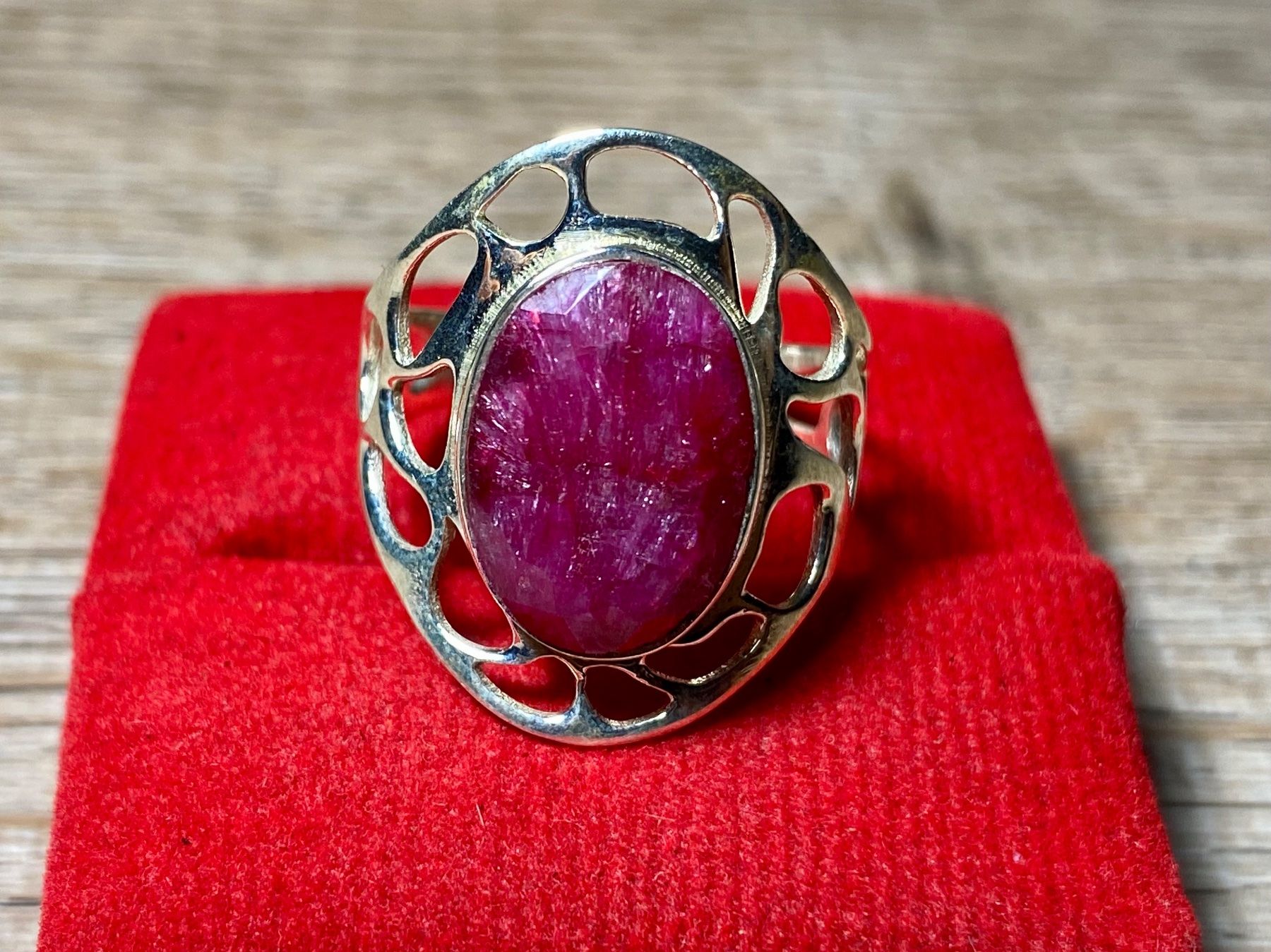 Ringe: natürlicher Rubin - 925 Silber Ring orientalisch – Neu und originalverpackt aus Laax von Kiki_Kingdom3 8