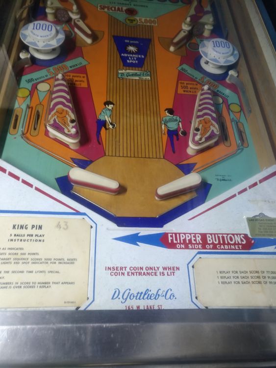 Mini Flipper Pinballs Gottlieb | Cuotas Sin Interés - Foto 2