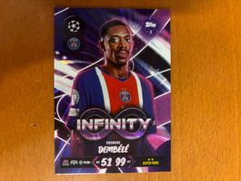 Sammelkarte Ousmane Dembele Topps Infinity