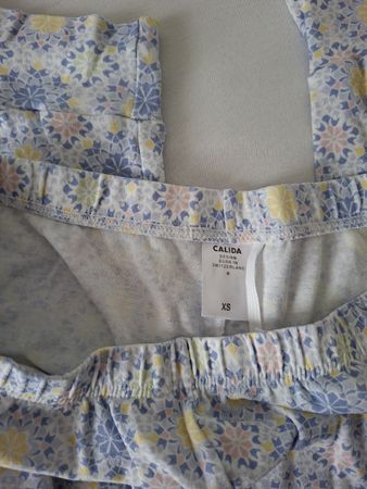 Calida Pyjama zweiteilig hellblau xs