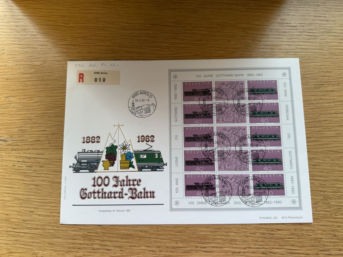 Alle Briefmarken: 4 Luxusbriefe Schweiz  – Neu (gemäss Beschreibung) aus Murgenthal von Tina_4055 4