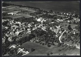 Kesswil /TG, Flugzeugaufnahme des Ortes