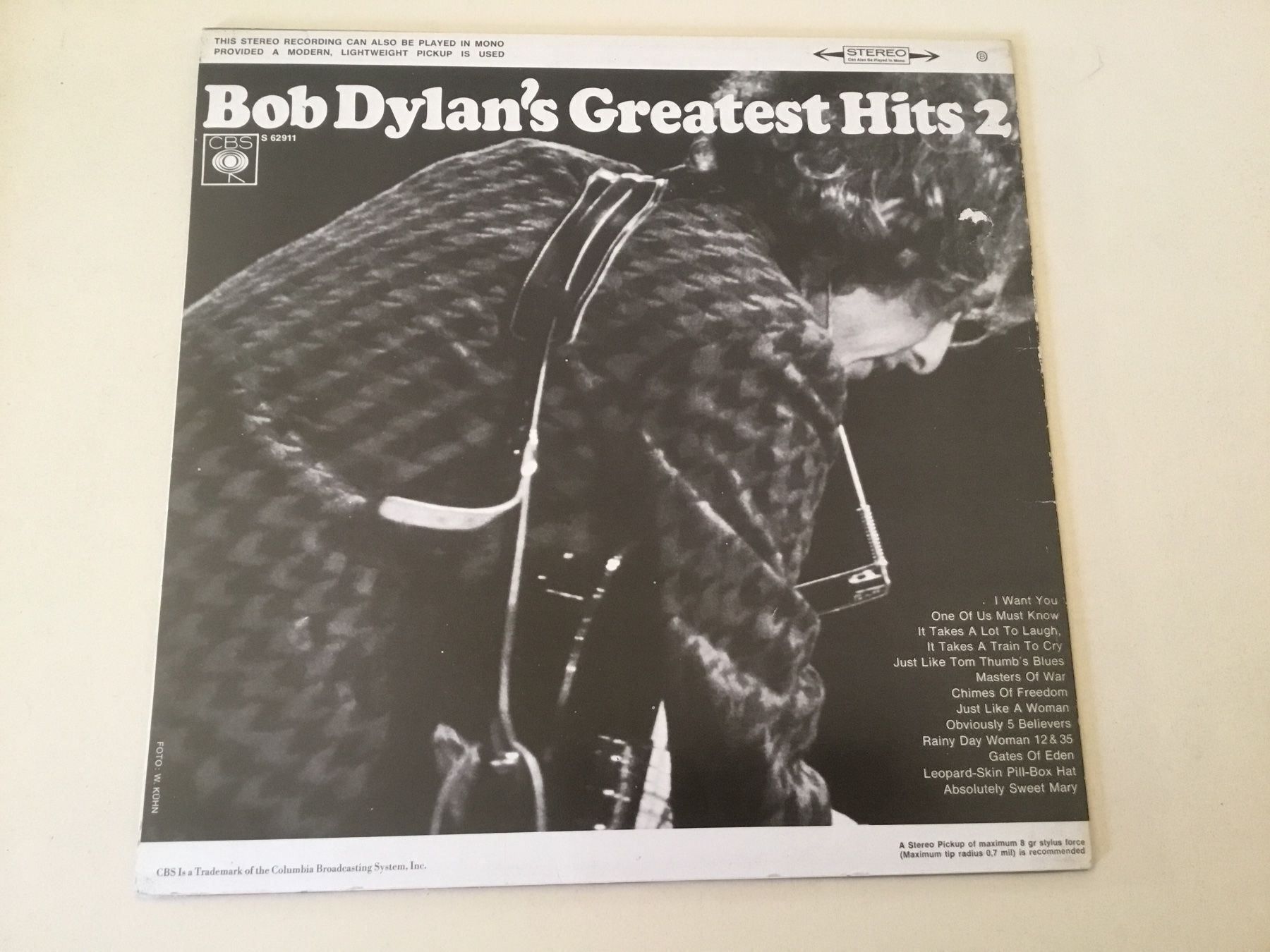 Dischi in vinile: Bob Dylan / Greatest hits 2 – Usato da Kreuzlingen venduto da Schuggerman 1