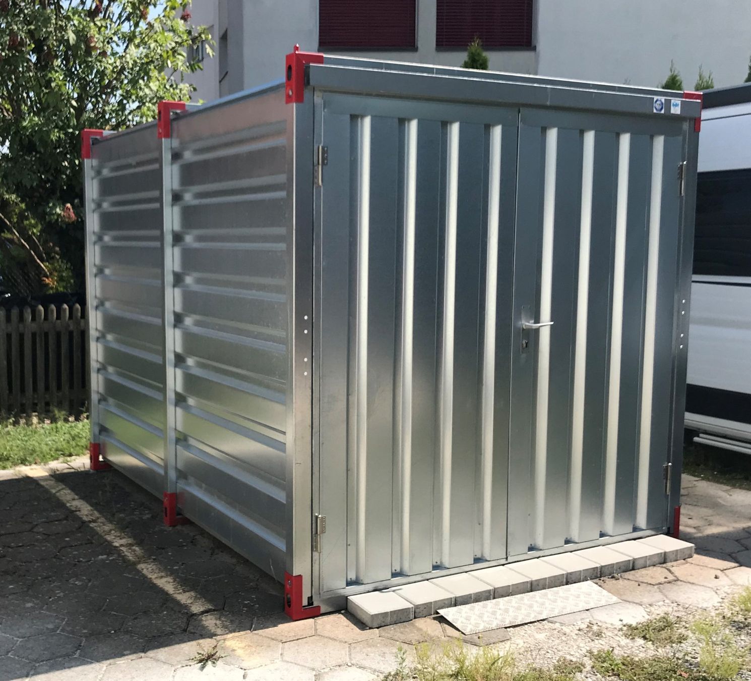Conteneurs de construction: 3m Lagercontainer Materialdepot RST-AG – Neuf avec emballage d'origine à Oberrüti par RST-AG.CH 1