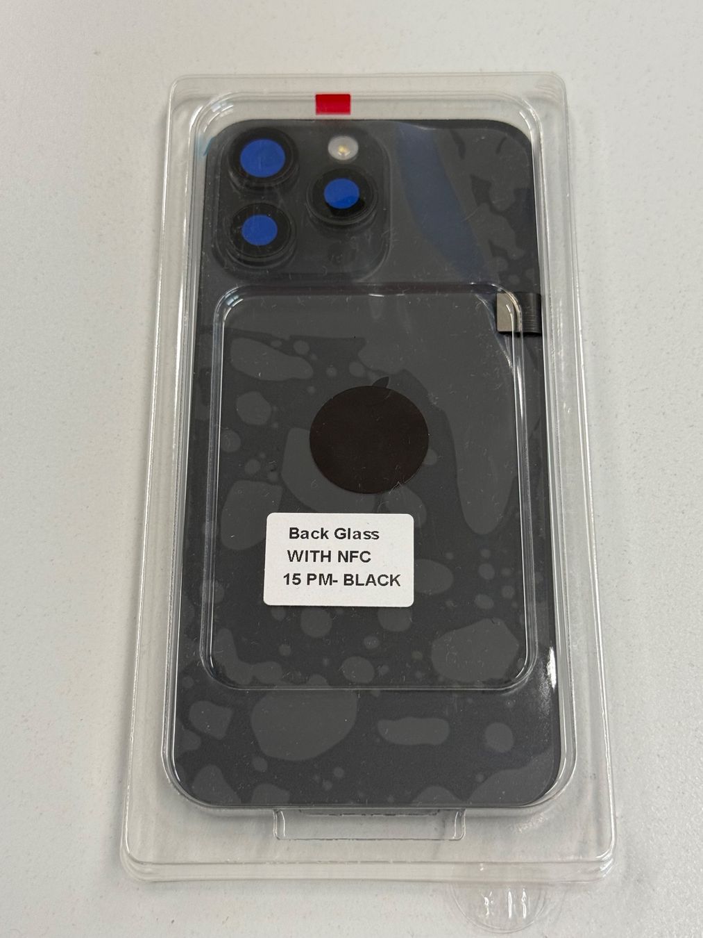 Apple Telefoni cellulari / Smartphones: Vitre Arrière pour iPhone 15 Pro Max avec NFC | Flash – Nuovo e nell'imballaggio originale da Zug venduto da ElPhone 2