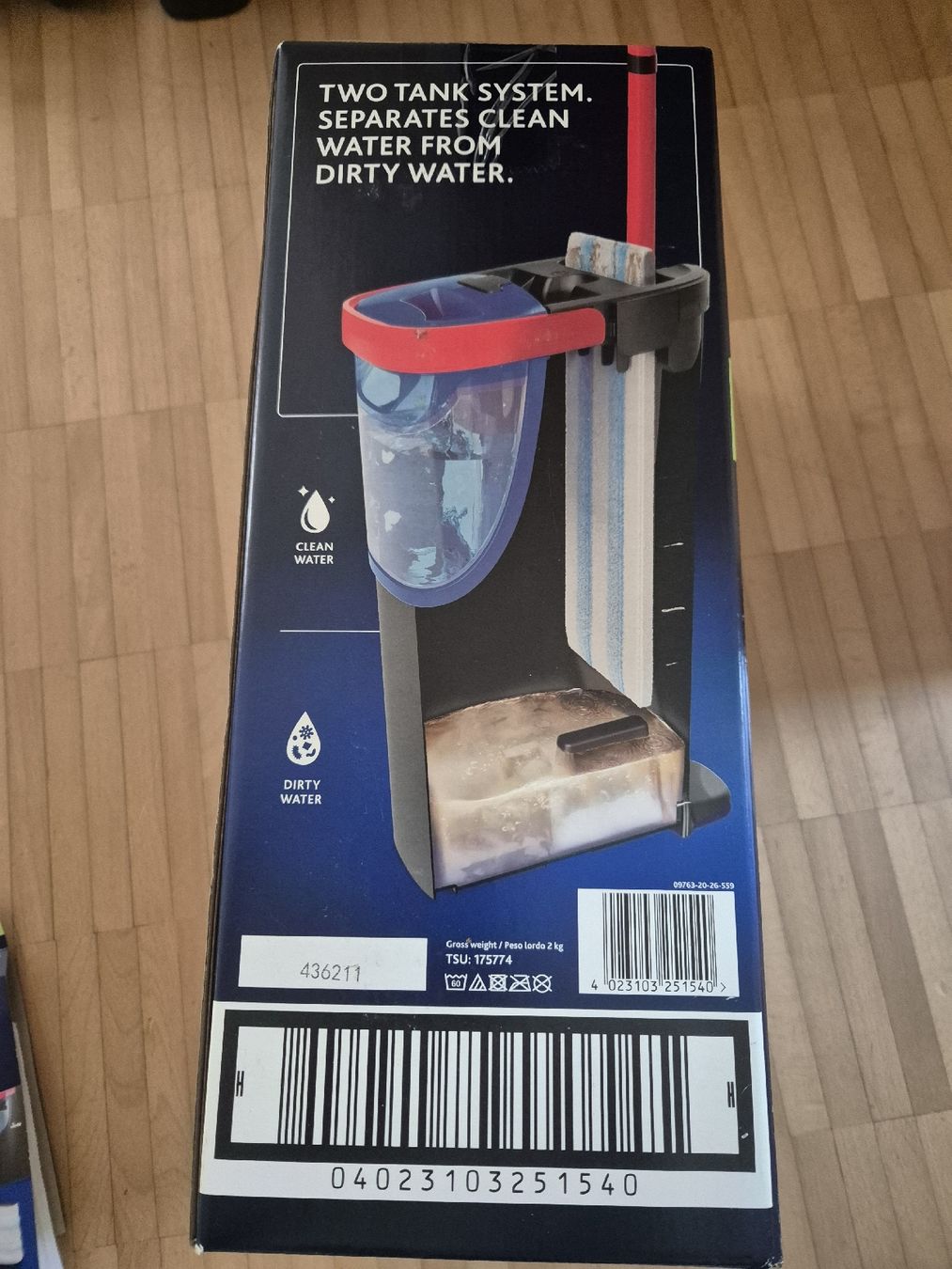 Vileda Altro in Apparecchi per la pulizia: Vileda H2Pro Flat Mop System, Wischmop-Set, OVP – Nuovo e nell'imballaggio originale da Bern venduto da grisu_79 3