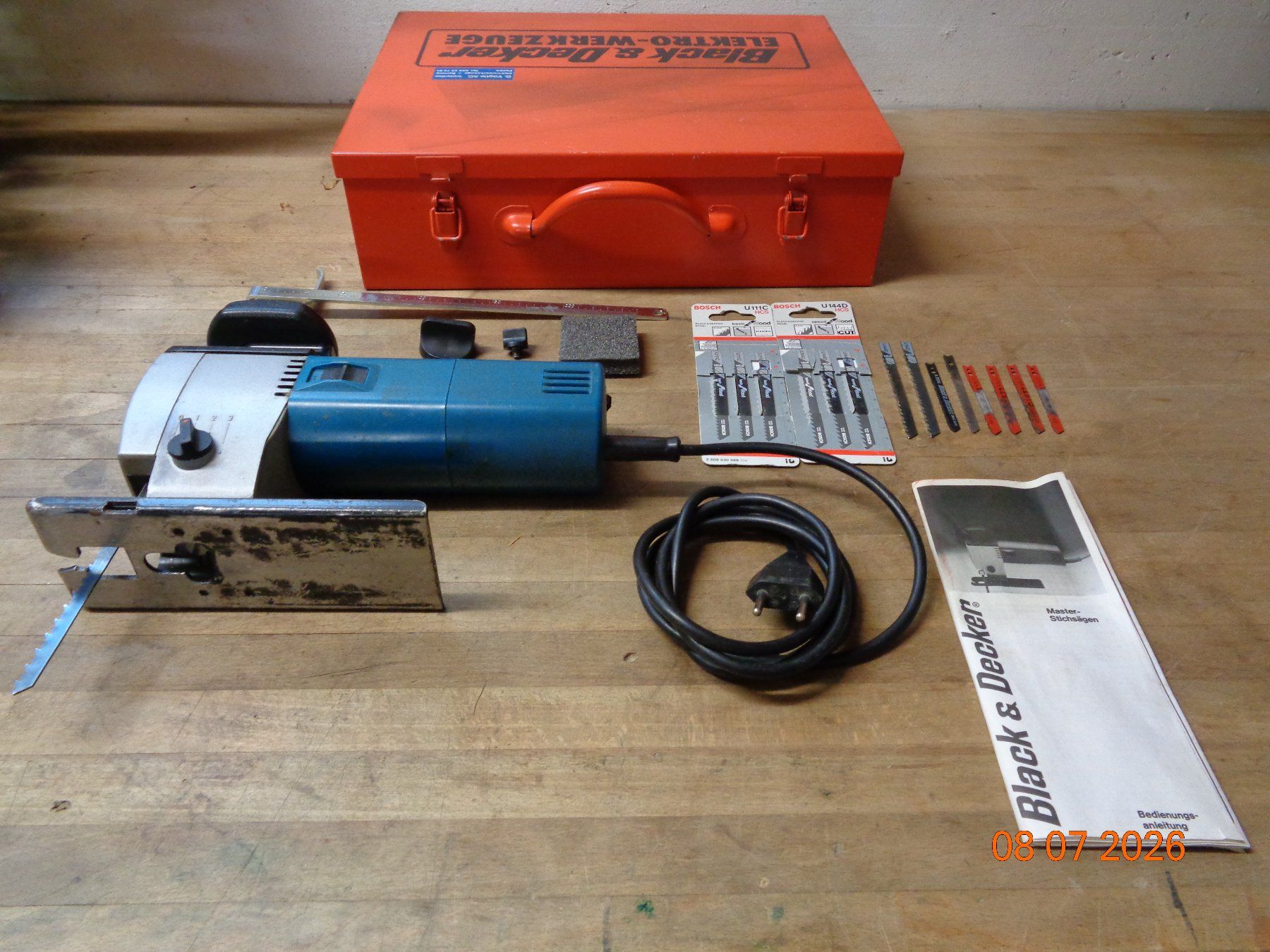 Sägen: Black & Decker Master-Stichsäge / Pendelhub-Stichsäge – Gebraucht aus Wiesendangen von Gullfoss