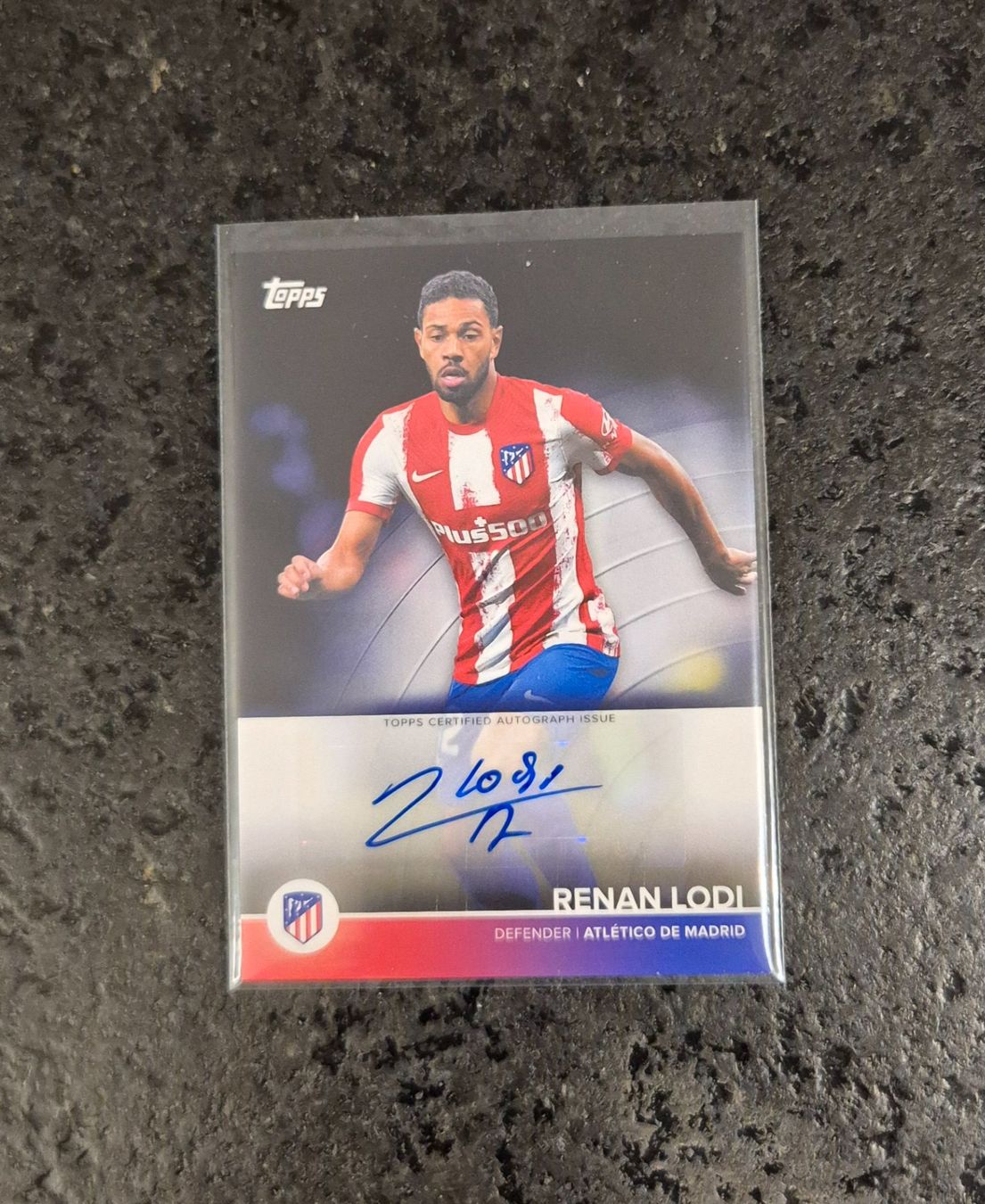 Topps Carte collezionabili: Renan Lodi Autogramm - Atletico Madrid - Topps – Nuovo (secondo la descrizione) da Burg AG venduto da Danoe