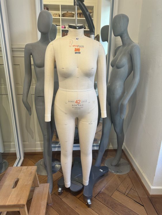 Größe 18 Schwarze Damen Schneiderpuppe Schneider Mode Büste