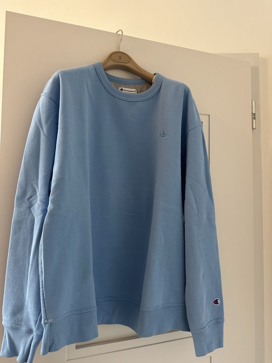 Champion Maglioni & Felpe: Champion Light Blue Sweatshirt – Nuovo (secondo la descrizione) da Zürich venduto da juz_2t2j 1