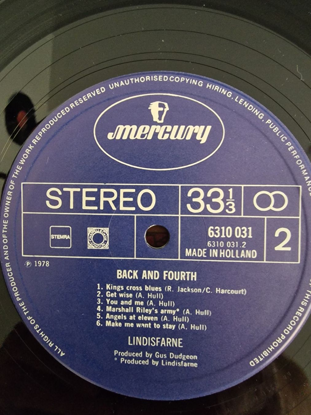 Dischi in vinile: Lindisfarne - Back and Fourth – Usato da Pfaffnau venduto da gunport 5
