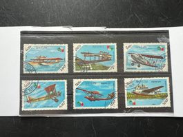 1985 Laos  Vintage-Flugzeuge  Serie gest.  (A639)