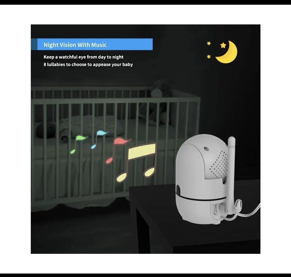 Babyphones: Babyphone mit Kamera 5 Zoll Farbdisplay – Neu und originalverpackt aus Winterthur von b-mem 5