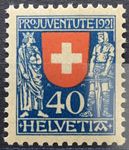 1921 Pro Juventute Höchstwert J20 **