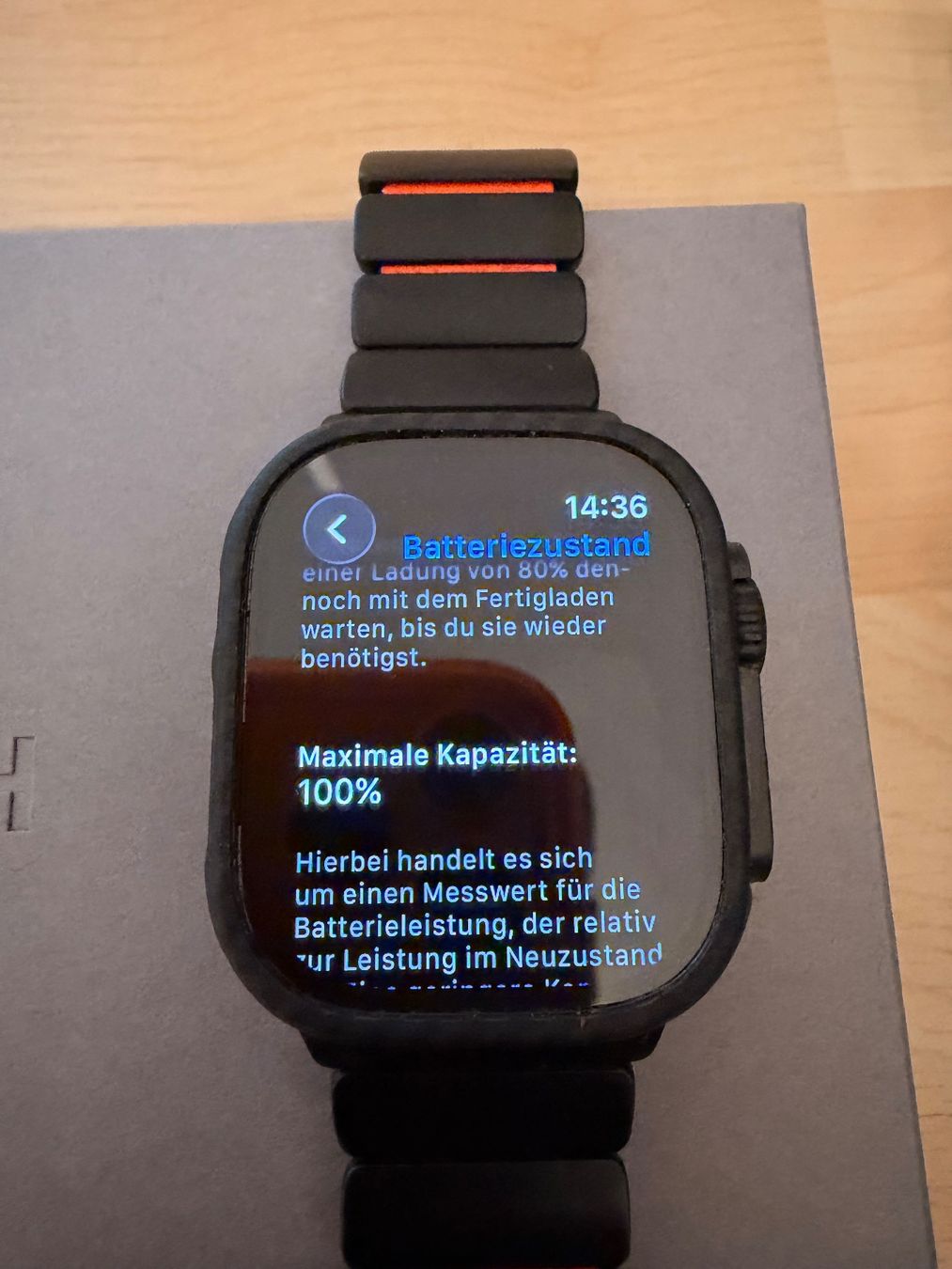 Apple Smartwatch: Apple Watch Ultra 3 Titan Bundle – Usato da Schinznach Dorf venduto da CrazyRabbit90 6