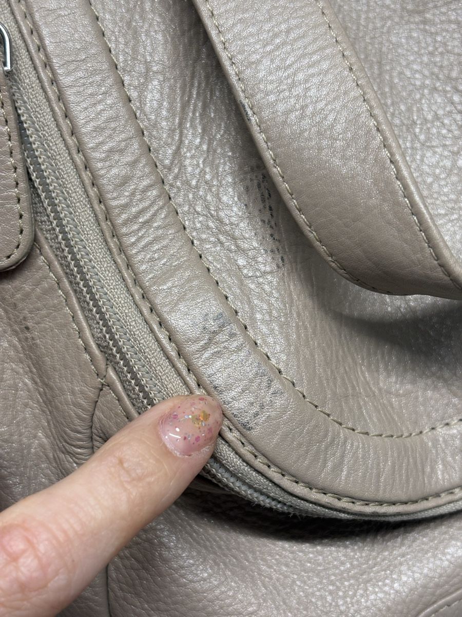 Zaini: NIKA Lederrucksack in beige – Usato da Regensdorf venduto da secondchancefashion 2