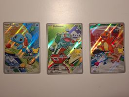 Pokémon first partner - Kanto starter - EN - ab 1.Fr