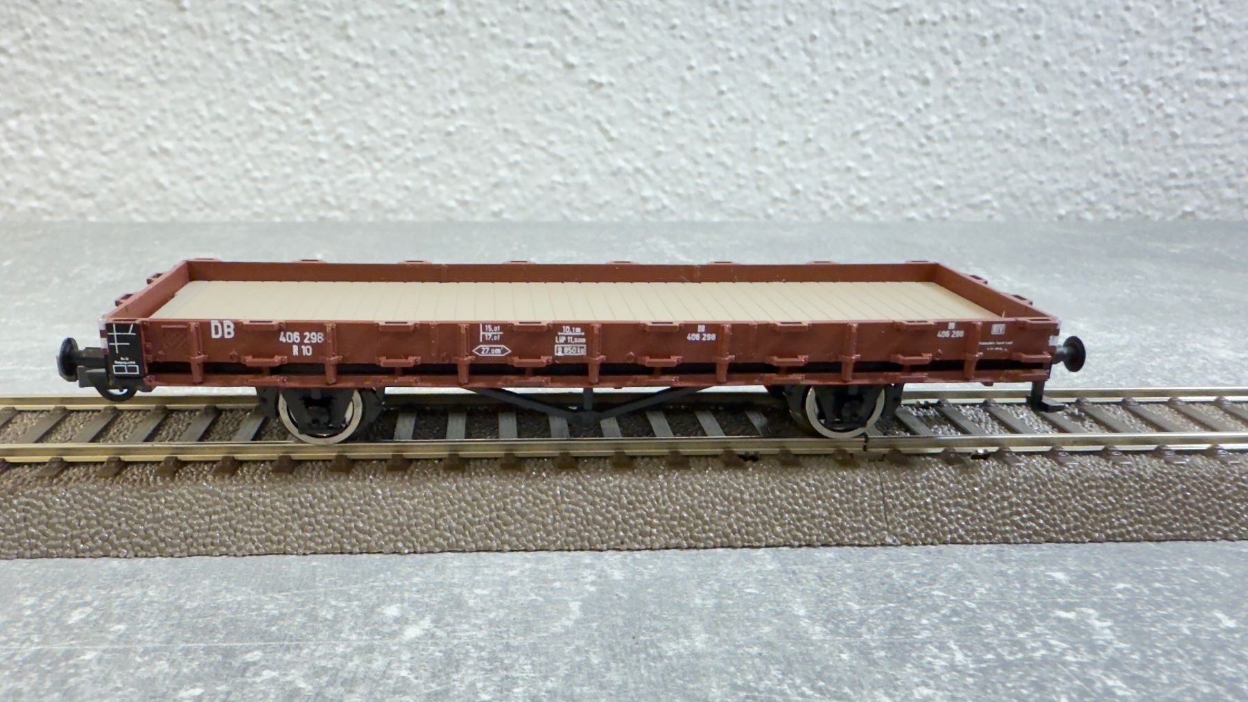 Roco Modellini di ferrovie: Roco Flachwagen / Rungen H0 / AC – Usato da Schlieren venduto da rat_lq6b 1