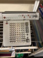 Monroe Rechner, mechanische Rechenmaschine, Sammlerstueck!